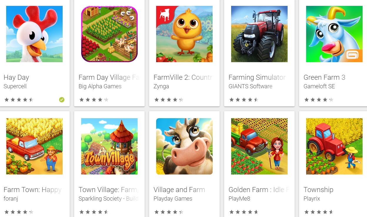 Farming Games for Android